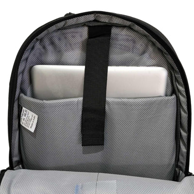 Arctic Fox Chrome Black 15.6" Laptop Backpack and Laptop Bag