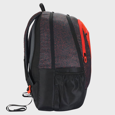 Arctic Fox Glitch Fiery Red 36 Ltr Everyday  School  Bag and Hiking Backpack with Poncho Rain Jacket