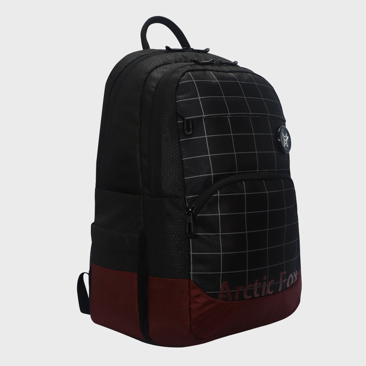 Arctic Fox Grid Black 15.6" Laptop bag and Laptop Backpack