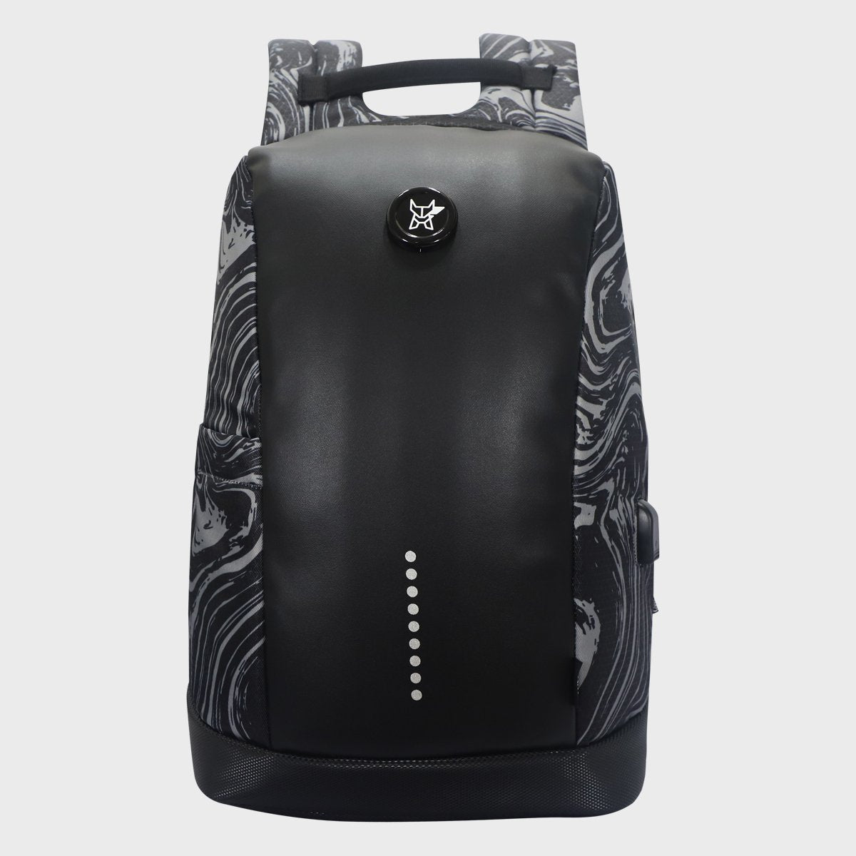 Arctic Fox Slope Anti-Theft Marble Black Laptop bag and Backpack