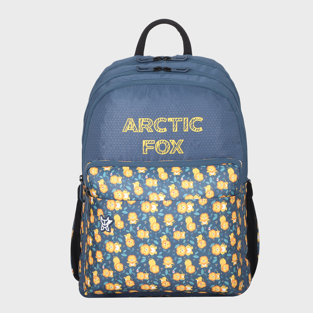 Arctic Fox School Backpack for Boys Lion Club Dark Denim