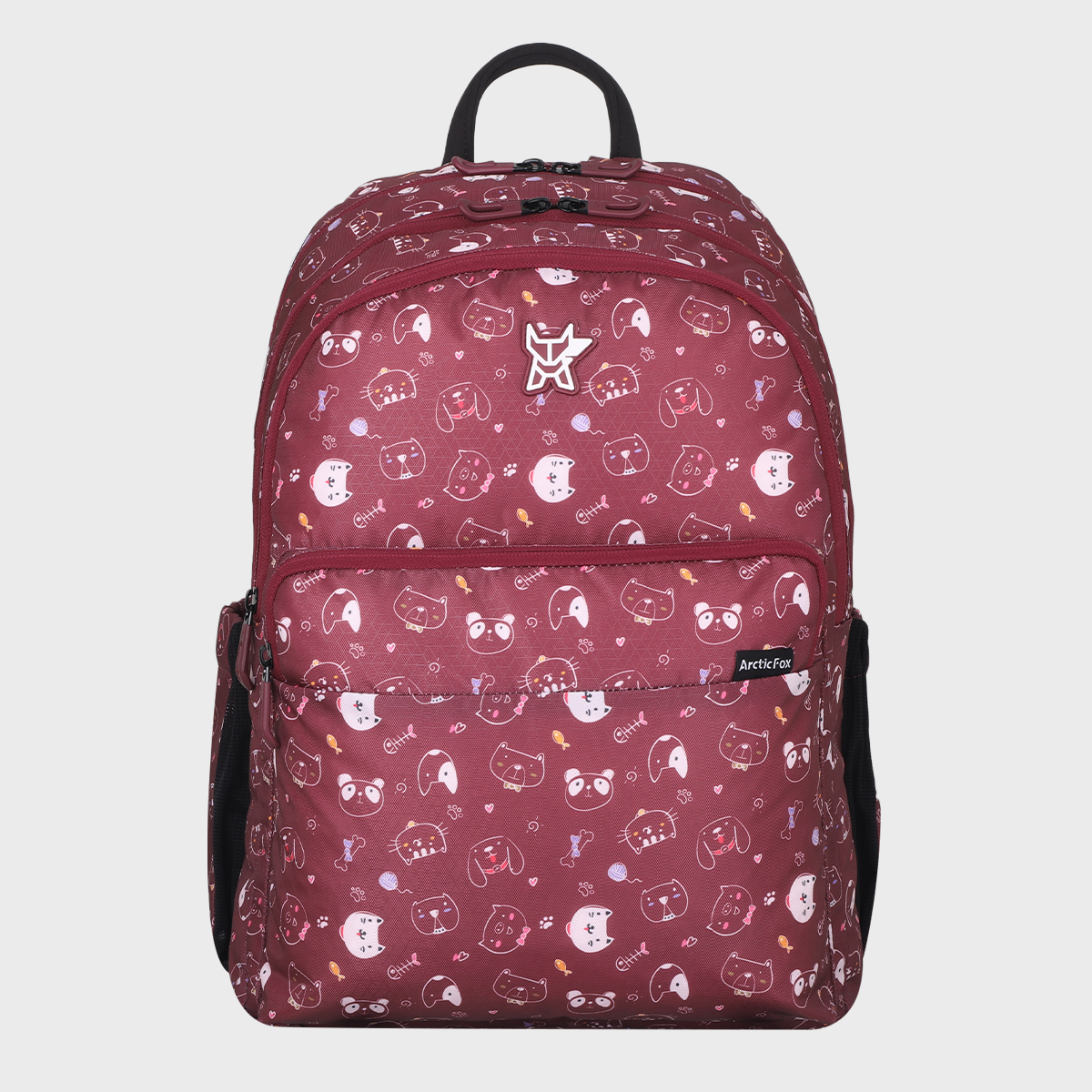 Arctic Fox School Backpack for Girls Kitty Tawny Port