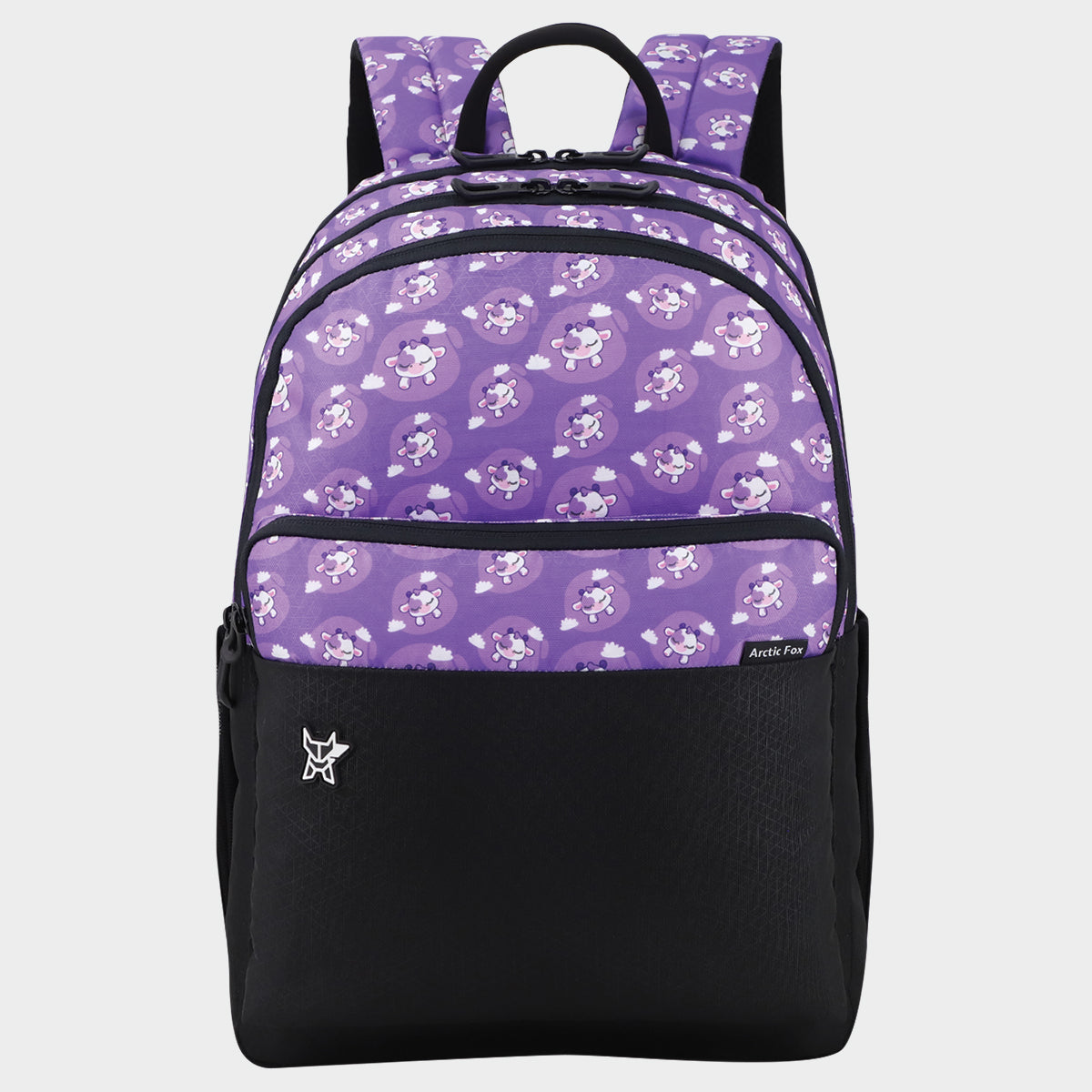 Arctic Fox School Bag and Kids Backpack for Girls and Boys Silly Calf Lavender