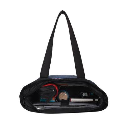 Arctic Fox 15.6" Laptop Tote Bag For Women Work Bag Lattice (Dark Denim)